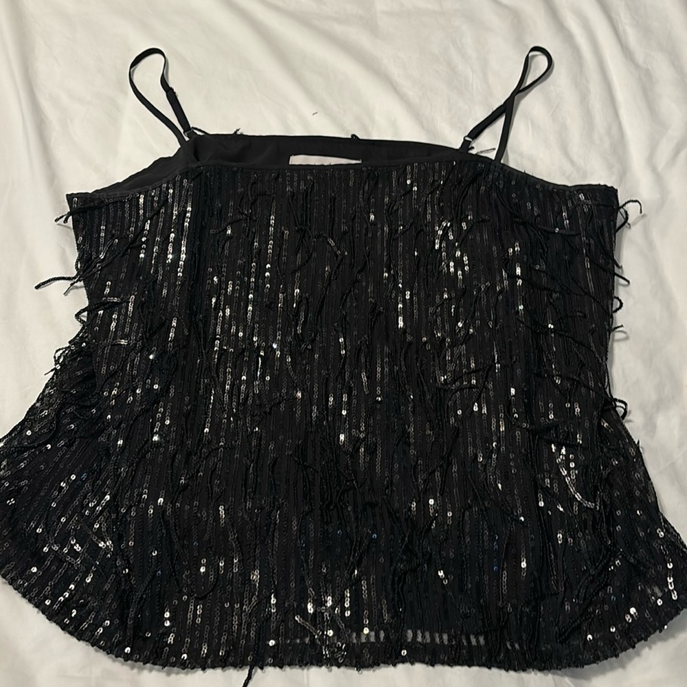 LOFT sequin shell